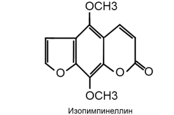 Формула изопимпинеллина
